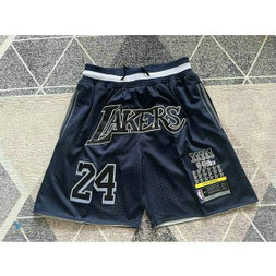 Los Angeles Lakers 24 Kobe Navy Shorts Los Angeles Lakers 24 Kobe Navy Shorts