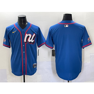 MLB 2025 Blue All Star Nike Cool Base Men Jersey