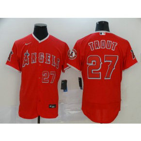 MLB Angels 27 Mike Trout Red 2020 Nike Flexbase Men Jersey MLB Angels 27 Mike Trout Red 2020 Nike Flexbase Men Jersey