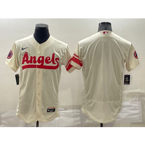 MLB Angels Blank Cream 2021 City Connect Flexbase Men Jersey MLB Angels Blank Cream 2021 City Connect Flexbase Men Jersey