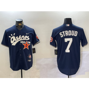 MLB Astors 7 Stroud Navy Nike Cool Base Men Jersey MLB Astors 7 Stroud Navy Nike Cool Base Men Jersey