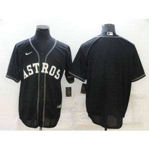 MLB Astors Blank Black Nike Cool Base Men Jersey MLB Astors Blank Black Nike Cool Base Men Jersey