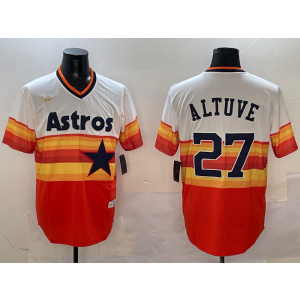 MLB Astros 27 Jose Altuve Orange Nike Cool Base Men Jersey MLB Astros 27 Jose Altuve Orange Nike Cool Base Men Jersey