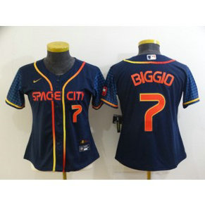 MLB Astros 7 Craig Biggio 2022 Navy City Connect Nike New Cool Base Women Jersey Jersey MLB Astros 7 Craig Biggio 2022 Navy City Connect Nike New Cool Base Women Jersey Jersey