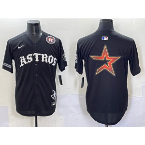 MLB Astros Blank Black Star Nike Cool Base Men Jersey MLB Astros Blank Black Star Nike Cool Base Men Jersey