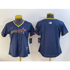 MLB Astros Blank Navy Nike Cool Base Women Jersey MLB Astros Blank Navy Nike Cool Base Women Jersey