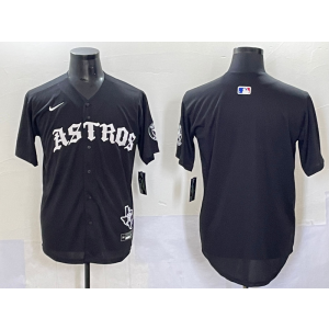 MLB Astros Blank New Black Nike Cool Base Men Jersey MLB Astros Blank New Black Nike Cool Base Men Jersey