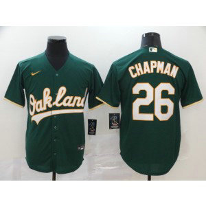 MLB Athletics 26 Matt Chapman Green 2020 Nike Cool Base Men Jersey MLB Athletics 26 Matt Chapman Green 2020 Nike Cool Base Men Jersey