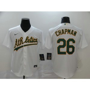 MLB Athletics 26 Matt Chapman White 2020 Nike Cool Base Men Jersey MLB Athletics 26 Matt Chapman White 2020 Nike Cool Base Men Jersey