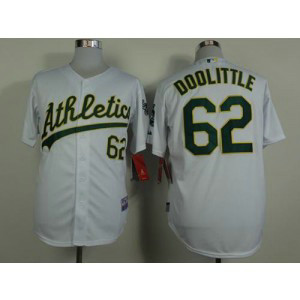 MLB Athletics 62 Sean Doolittle White Cool Base Men Jersey MLB Athletics 62 Sean Doolittle White Cool Base Men Jersey