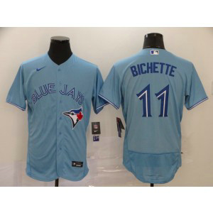 MLB Blue Jays 11 Bo Bichette Blue 2020 Nike Flexbase Men Jersey