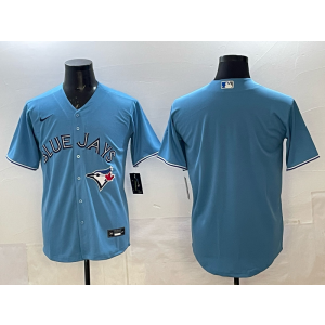 MLB Blue Jays Blank Blue Nike Cool Base Men Jersey