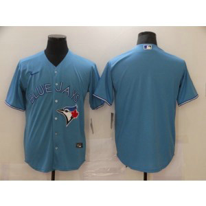 MLB Blue Jays Blank Blue Nike Cool Base Men Jersey