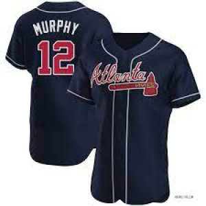 MLB Braves 12 Sean Murphy Blue Nike Flexbase Men Jersey MLB Braves 12 Sean Murphy Blue Nike Flexbase Men Jersey