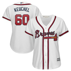 MLB Braves 60 Dallas Keuchel White Cool Base Women Jersey MLB Braves 60 Dallas Keuchel White Cool Base Women Jersey