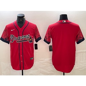 MLB Braves Blank Red Drift Nike Cool Base Men Jersey MLB Braves Blank Red Drift Nike Cool Base Men Jersey