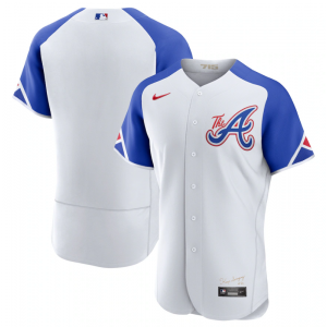 MLB Braves Blank White 2023 City Connect Nike Flexbase Men Jersey MLB Braves Blank White 2023 City Connect Nike Flexbase Men Jersey