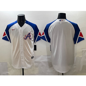 MLB Braves Blank White City Nike Cool Base Men Jersey MLB Braves Blank White City Nike Cool Base Men Jersey
