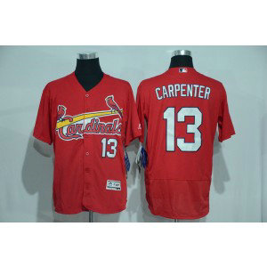 MLB Cardinals 13 Matt Carpenter Red Flexbase Men Jersey MLB Cardinals 13 Matt Carpenter Red Flexbase Men Jersey