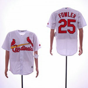 MLB Cardinals 25 Dexter Fowler White Flexbase Men Jersey MLB Cardinals 25 Dexter Fowler White Flexbase Men Jersey