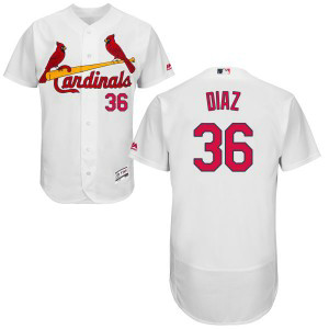 MLB Cardinals 36 Aledmys Diaz White Flexbase Men Jersey MLB Cardinals 36 Aledmys Diaz White Flexbase Men Jersey
