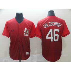 MLB Cardinals 46 Paul Goldschmidt Red Drift Fashion Men Jersey MLB Cardinals 46 Paul Goldschmidt Red Drift Fashion Men Jersey