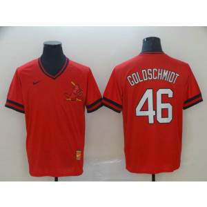 MLB Cardinals 46 Paul Goldschmidt Red Nike Cooperstown Collection Legend V-Neck Men Jersey MLB Cardinals 46 Paul Goldschmidt Red Nike Cooperstown Collection Legend V-Neck Men Jersey