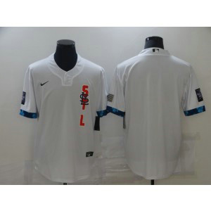 MLB Cardinals Blank White 2021 All-Star Cool Base Men Jersey MLB Cardinals Blank White 2021 All-Star Cool Base Men Jersey