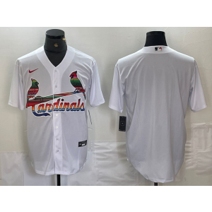 MLB Cardinals Blank White Nike Cool Base Men Jersey MLB Cardinals Blank White Nike Cool Base Men Jersey