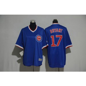 MLB Cubs 17 Kris Bryant Blue Cooperstown Cool Base Men Jersey MLB Cubs 17 Kris Bryant Blue Cooperstown Cool Base Men Jersey