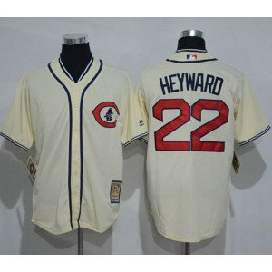 MLB Cubs 22 Jason Heyward Cream 1929 Turn Back The Clock Men Jersey MLB Cubs 22 Jason Heyward Cream 1929 Turn Back The Clock Men Jersey