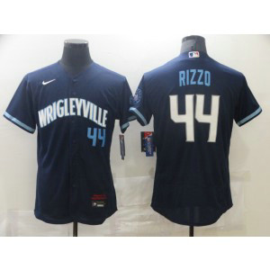 MLB Cubs Wrigleyville 44 RIZZO 2021 City Connect Flexbase Men Jersey