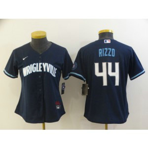 MLB Cubs Wrigleyville 44 RIZZO 2021 City Connect Nike Cool Base Women Jersey MLB Cubs Wrigleyville 44 RIZZO 2021 City Connect Nike Cool Base Women Jersey