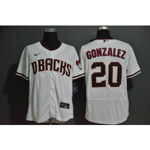 MLB Diamondbacks 20 Luis Gonzalez White 2020 Nike Flexbase Men Jersey MLB Diamondbacks 20 Luis Gonzalez White 2020 Nike Flexbase Men Jersey