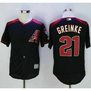 MLB Diamondbacks 21 Zack Greinke Black Brick New Cool Base Men Jersey MLB Diamondbacks 21 Zack Greinke Black Brick New Cool Base Men Jersey
