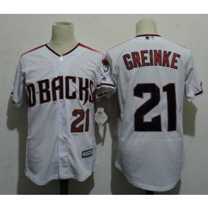 MLB Diamondbacks 21 Zack Greinke White Brick New Cool Base Men Jersey MLB Diamondbacks 21 Zack Greinke White Brick New Cool Base Men Jersey