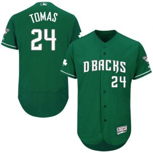 MLB Diamondbacks 24 Yasmany Tomas Green Celtic Flexbase Men Jersey MLB Diamondbacks 24 Yasmany Tomas Green Celtic Flexbase Men Jersey
