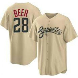 MLB Diamondbacks 28 Seth Beer Serpientes Gold 2021 City Connect Cool Base Men Jersey MLB Diamondbacks 28 Seth Beer Serpientes Gold 2021 City Connect Cool Base Men Jersey