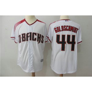 MLB Diamondbacks 44 Paul Goldschmidt White Brick Cool Base Men Jersey MLB Diamondbacks 44 Paul Goldschmidt White Brick Cool Base Men Jersey
