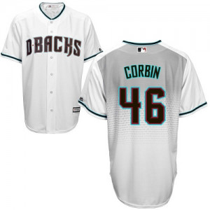 MLB Diamondbacks 46 Patrick Corbin White Men Jersey MLB Diamondbacks 46 Patrick Corbin White Men Jersey