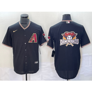 MLB Diamondbacks Blank Black Baseball Logo Nike Cool Base Men Jersey MLB Diamondbacks Blank Black Baseball Logo Nike Cool Base Men Jersey