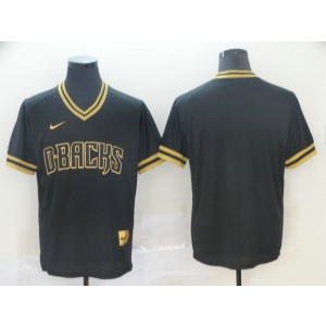 MLB Diamondbacks Blank Black Gold Nike Cooperstown Legend V Neck Men Jersey MLB Diamondbacks Blank Black Gold Nike Cooperstown Legend V Neck Men Jersey