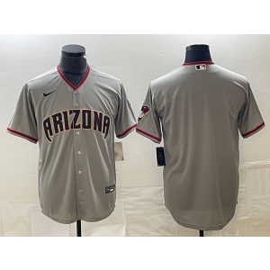 MLB Diamondbacks Blank Grey Nike Cool Base Men Jersey MLB Diamondbacks Blank Grey Nike Cool Base Men Jersey
