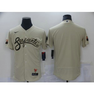 MLB Diamondbacks Blank Serpientes Gold 2021 City Connect Flexbase Men Jersey MLB Diamondbacks Blank Serpientes Gold 2021 City Connect Flexbase Men Jersey