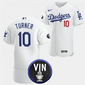MLB Dodgers 10 Justin Turner 2022 White Vin Scully Patch Nike Flexbase Men Jersey MLB Dodgers 10 Justin Turner 2022 White Vin Scully Patch Nike Flexbase Men Jersey