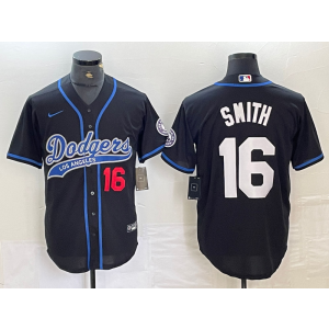 MLB Dodgers 16 Will Smith Blue Nike Cool Base Men Jersey MLB Dodgers 16 Will Smith Blue Nike Cool Base Men Jersey