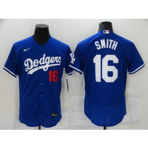 MLB Dodgers 16 Will Smith Royal Flexbase Men Jersey MLB Dodgers 16 Will Smith Royal Flexbase Men Jersey