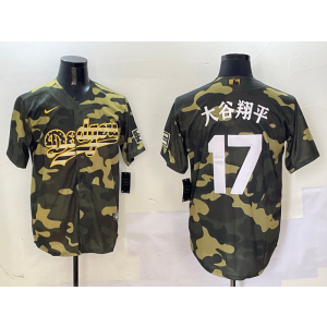 MLB Dodgers 17 大谷翔平 Camo Nike Cool Base Men Jersey MLB Dodgers 17 大谷翔平 Camo Nike Cool Base Men Jersey