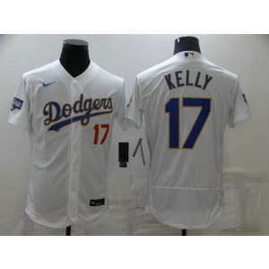 MLB Dodgers 17 Joe Kelly White Gold 2020 World Series Nike Flexbase Men Jersey MLB Dodgers 17 Joe Kelly White Gold 2020 World Series Nike Flexbase Men Jersey