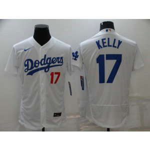 MLB Dodgers 17 Joe Kelly White Nike Flexbase Men Jersey MLB Dodgers 17 Joe Kelly White Nike Flexbase Men Jersey